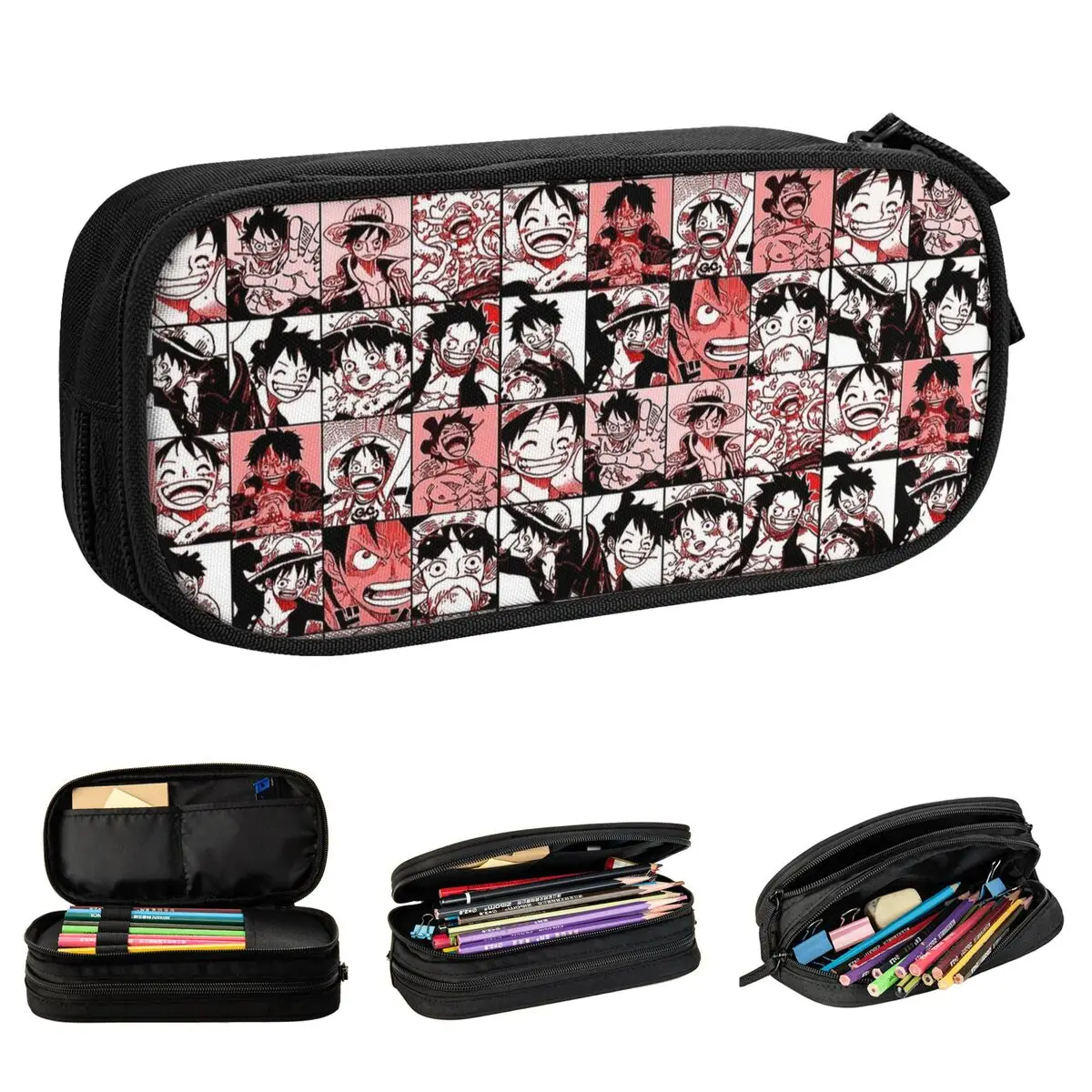 Anime Pencil Case One Piece Pieces Japan Manga Pencilcases Pen Box for Girls Boys Large Storage Bag School Supplies Stationery
Anime Pencil Case One Piece Pieces Japan Manga Pencilcases Pen Box for Girls Boys Large Storage Bag School Supplies Stationery
