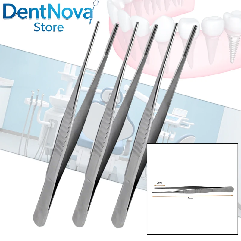 3PCS Debakey Forceps Serrated Jaws Atraumatic Tissue Grasping Vascular Surgery Tweezers Medical Forceps
3PCS Debakey Forceps Serrated Jaws Atraumatic Tissue Grasping Vascular Surgery Tweezers Medical Forceps