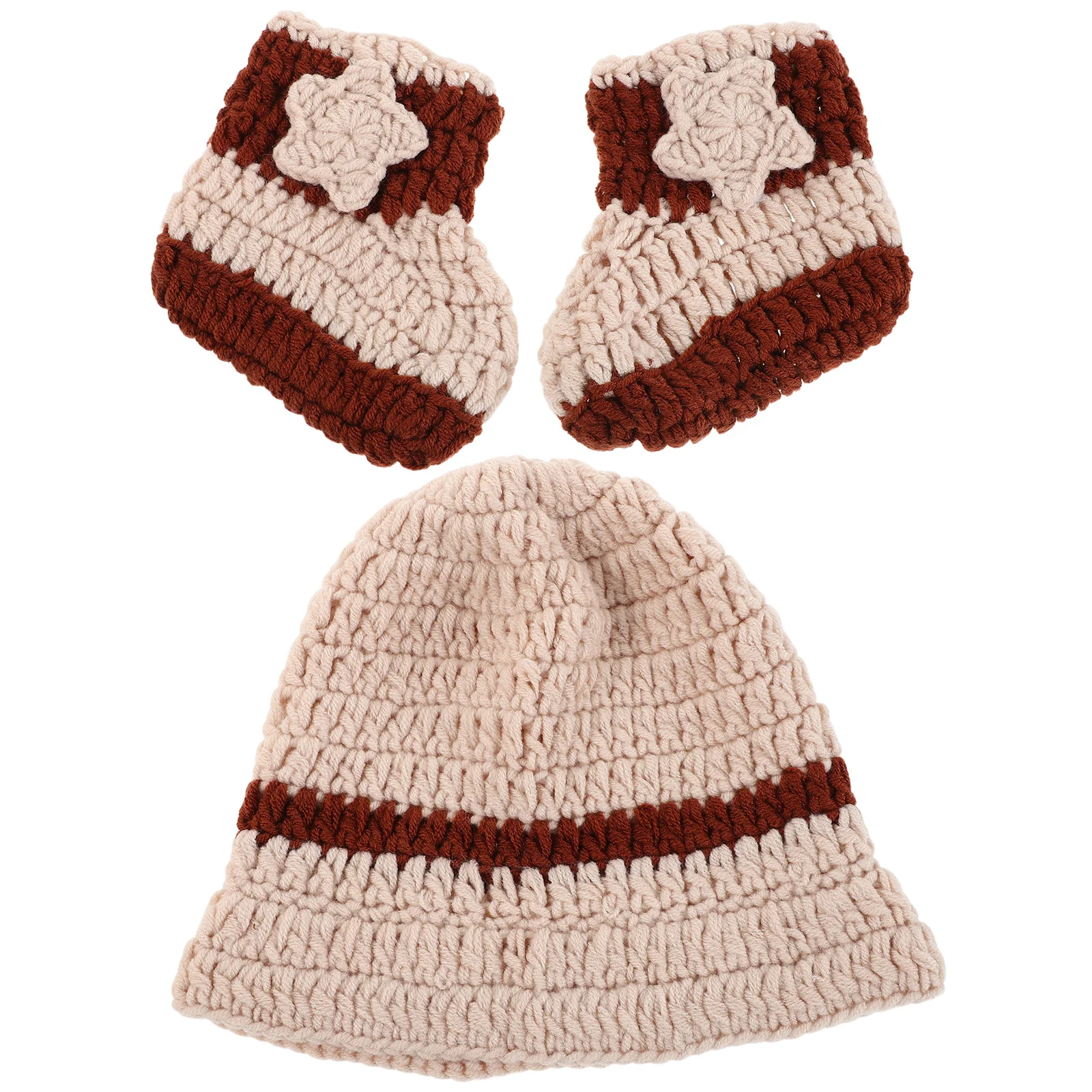 1Set Newborn Cowboy Outfit Beige Handmade Crochet Hat Shoe Infant Photo Shoot Prop Baby Costume Set Newborn Photography Outfits
1Set Newborn Cowboy Outfit Beige Handmade Crochet Hat Shoe Infant Photo Shoot Prop Baby Costume Set Newborn Photography Outfits
