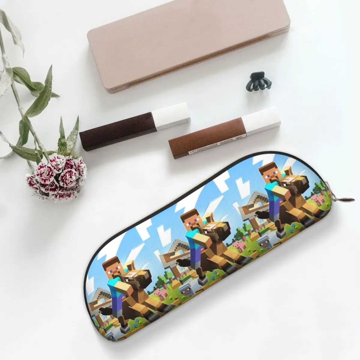 Cartoon MiniCraft Pencil Cases Pencil Pouch Storage Stationery Supplies Big Capacity Pen Box Pencil Bag for Kids School
Cartoon MiniCraft Pencil Cases Pencil Pouch Storage Stationery Supplies Big Capacity Pen Box Pencil Bag for Kids School
