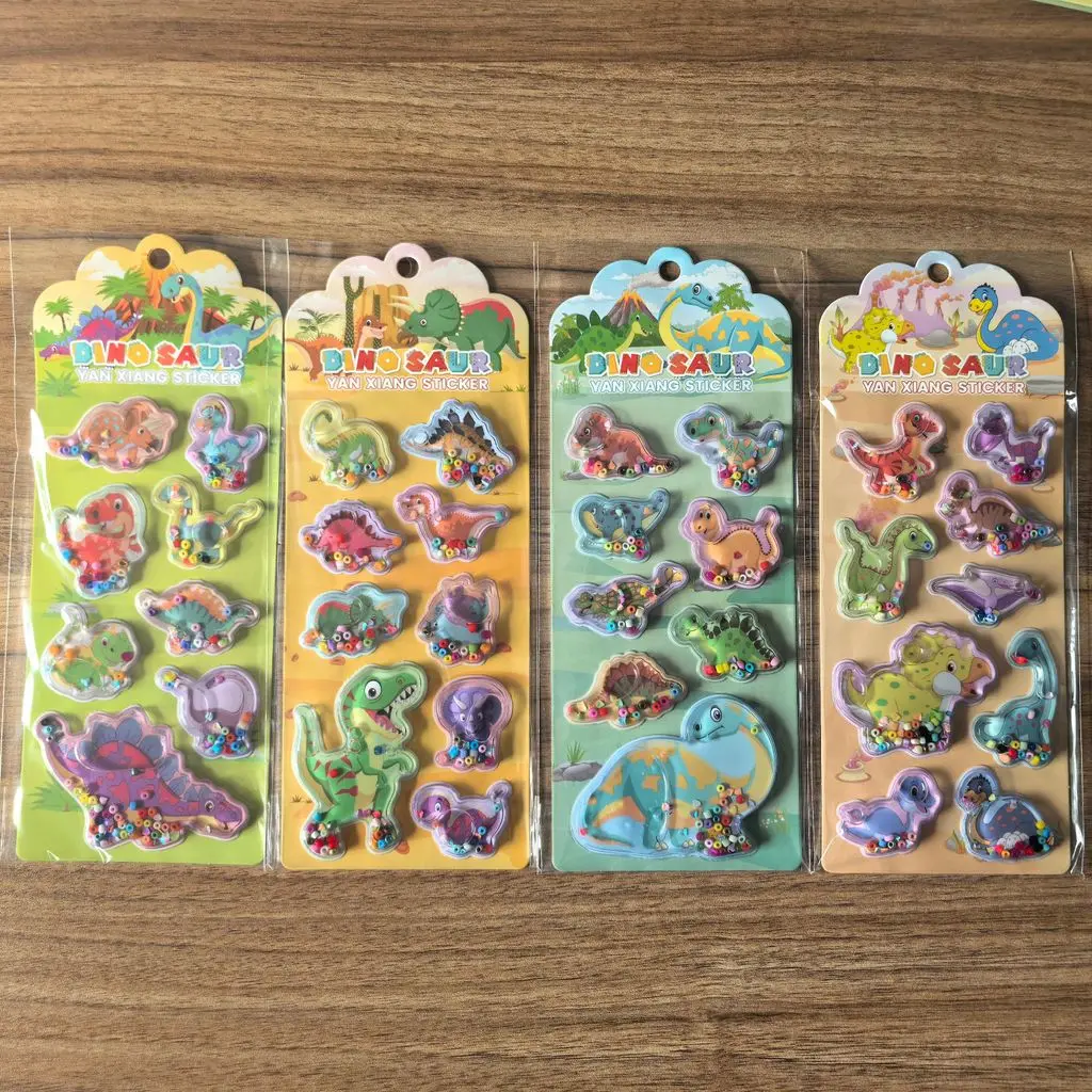 4Pack Dinosaur Shaker Stickers Interactive Sparkly Dino Decor Decals for Notebooks Stationery & DIY Crafts Anime Worlds Store
4Pack Dinosaur Shaker Stickers Interactive Sparkly Dino Decor Decals for Notebooks Stationery & DIY Crafts Anime Worlds Store