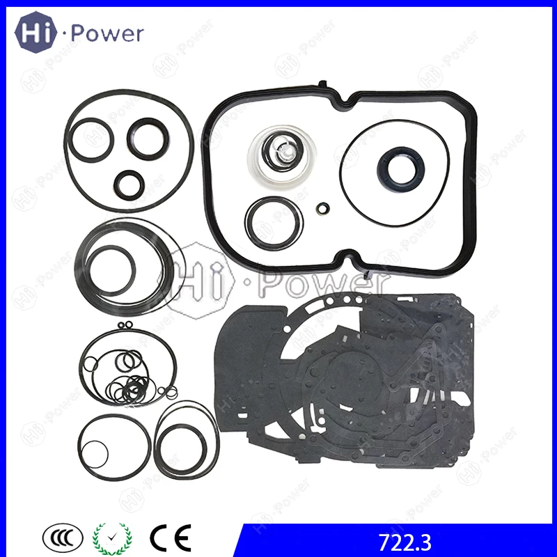 Комплект для капитального ремонта автоматической коробки передач 722.3, включая сальники и прокладки, для MERCEDES BENZ.
Комплект для капитального ремонта автоматической коробки передач 722.3, включая сальники и прокладки, для MERCEDES BENZ.