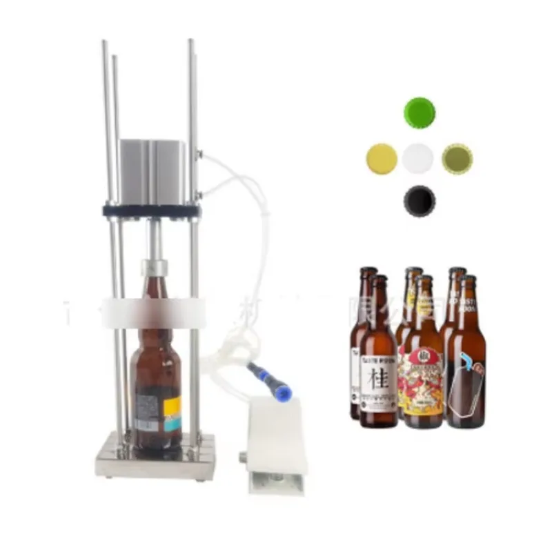 Semi Automatic Metal Crown Cork Caps Sealing Machine Capping Equipment
Semi Automatic Metal Crown Cork Caps Sealing Machine Capping Equipment