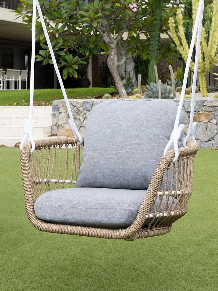 Outdoor swing courtyard outdoor adult hanging chair balcony swing chair roof terrace garden Internet celebrity swing
Outdoor swing courtyard outdoor adult hanging chair balcony swing chair roof terrace garden Internet celebrity swing