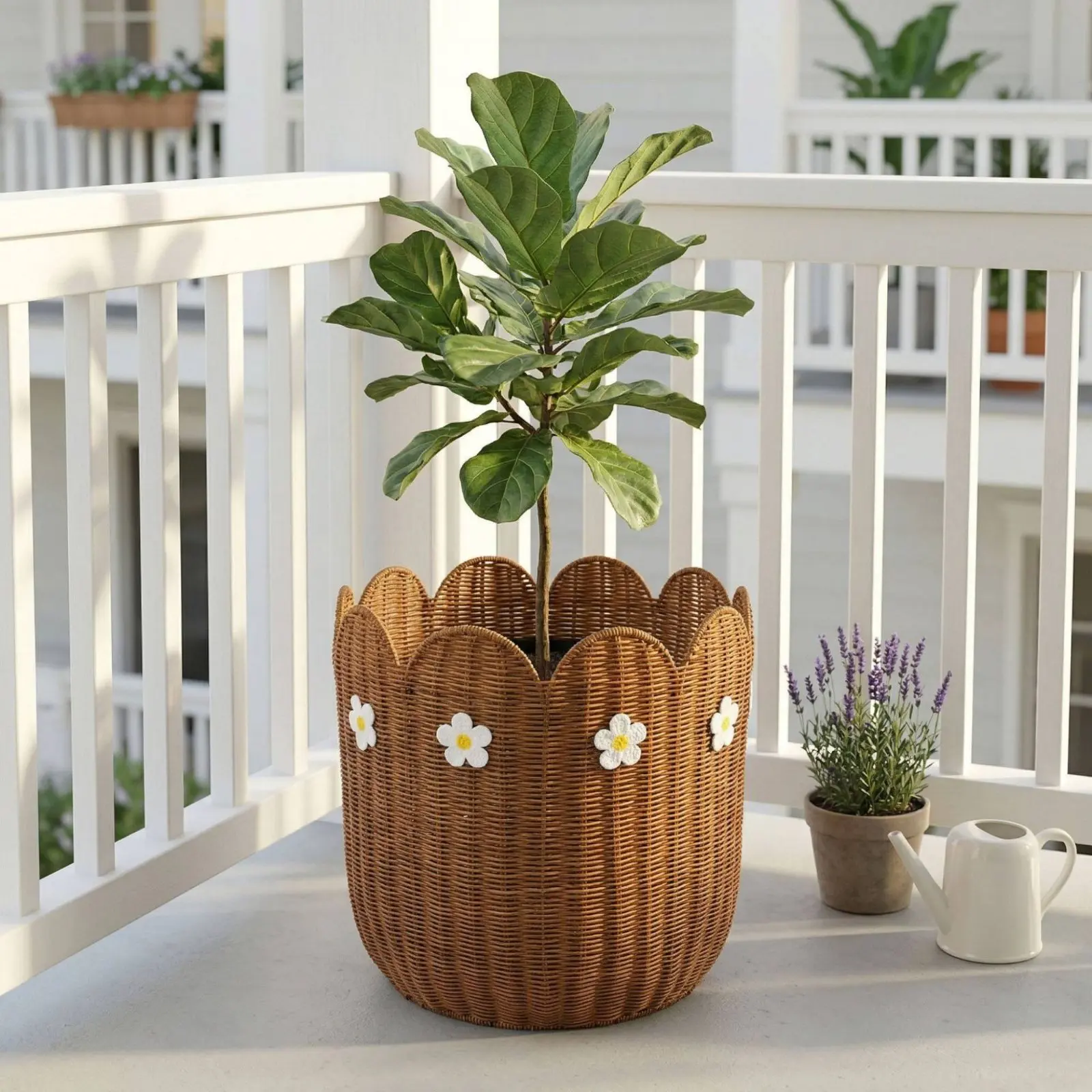 Handwoven Wicker Basket Handmade Decorative Storage Basket Woven Tote Bin Multipurpose Natural Fiber for Bedroom
Handwoven Wicker Basket Handmade Decorative Storage Basket Woven Tote Bin Multipurpose Natural Fiber for Bedroom