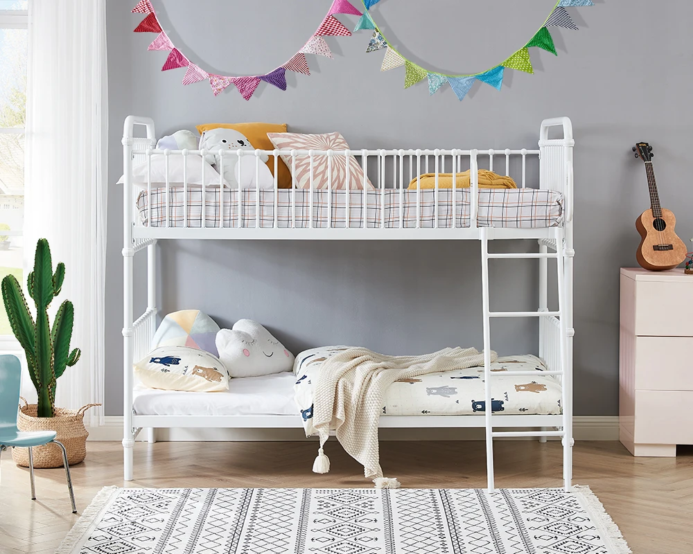 yh-Kids Bedroom Furniture Children's Metal Double Decker Bunk Bed Camas!
yh-Kids Bedroom Furniture Children's Metal Double Decker Bunk Bed Camas!