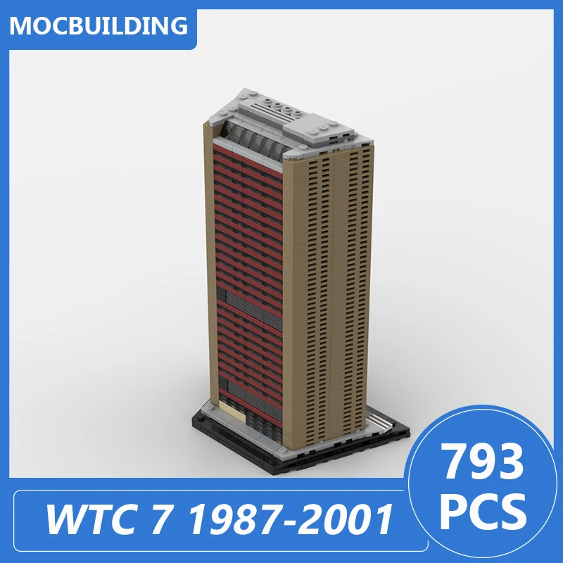 World Trade Center 7 Moc Building Blocks 1:1000 Scale Architecture Model Diy Assemble Bricks Creative Xmas Toys Gifts 793PCS
World Trade Center 7 Moc Building Blocks 1:1000 Scale Architecture Model Diy Assemble Bricks Creative Xmas Toys Gifts 793PCS