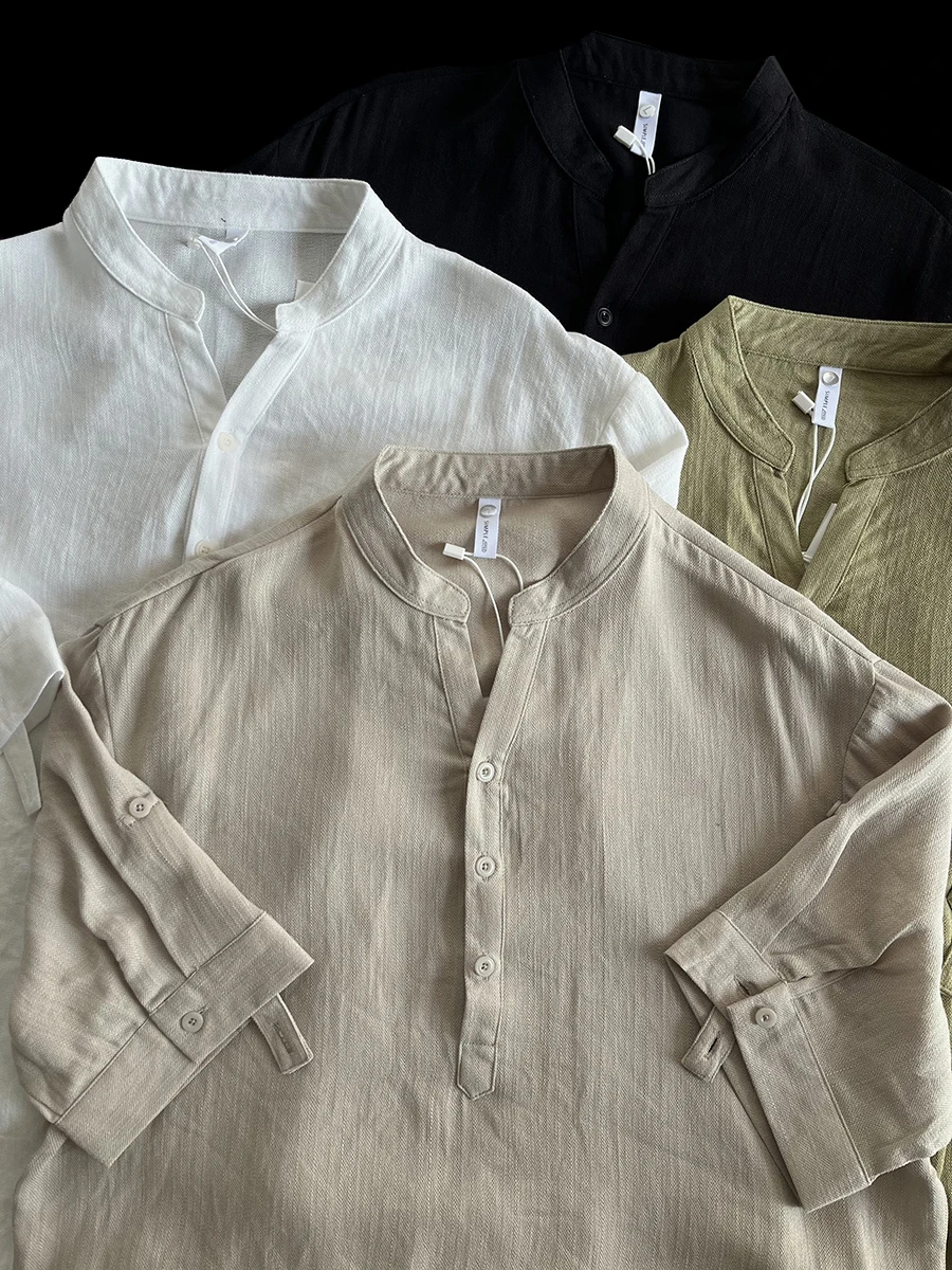 Tech Cool New Chinese Sle Summer Thin Simple V-ne Five-Quarter ort Sve Trendy Lazy Loose Casual Men's T-irt
Tech Cool New Chinese Sle Summer Thin Simple V-ne Five-Quarter ort Sve Trendy Lazy Loose Casual Men's T-irt