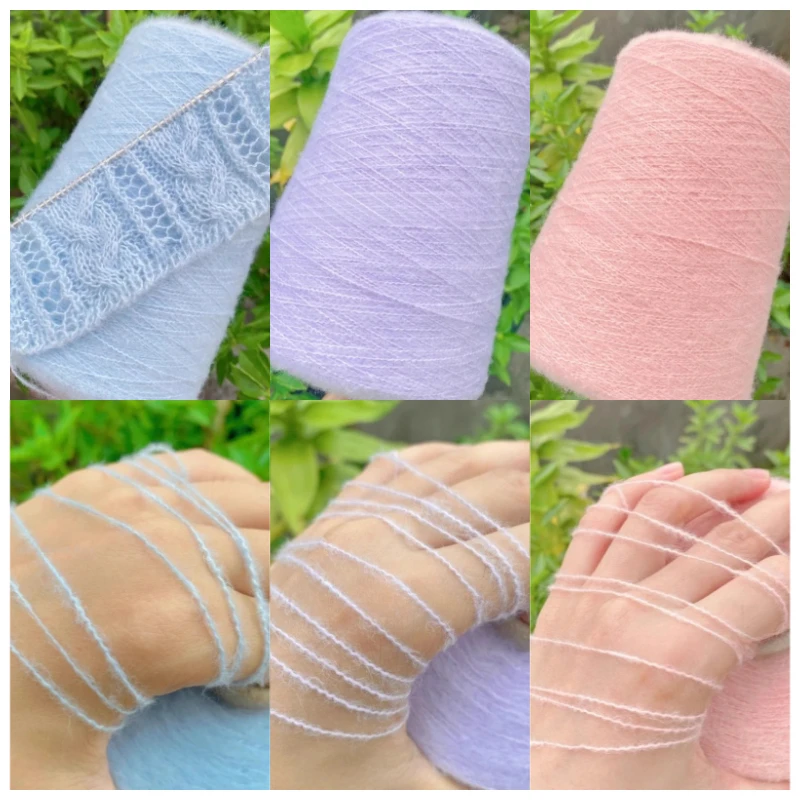 250g/500g Ball Soft and Comfortable Spring-Autumn Mohair Wool Thread DIY Handmade Knitted Sweater Materials Blanket Crochet Yarn
250g/500g Ball Soft and Comfortable Spring-Autumn Mohair Wool Thread DIY Handmade Knitted Sweater Materials Blanket Crochet Yarn