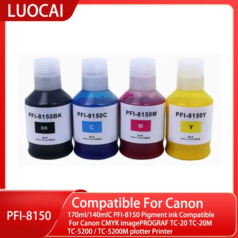 170 мл/140 млC Пигментные чернила PFI-8150, совместимые с плоттерным принтером Canon CMYK imagePROGRAF TC-20 TC-20M TC-5200/TC-5200M
170 мл/140 млC Пигментные чернила PFI-8150, совместимые с плоттерным принтером Canon CMYK imagePROGRAF TC-20 TC-20M TC-5200/TC-5200M