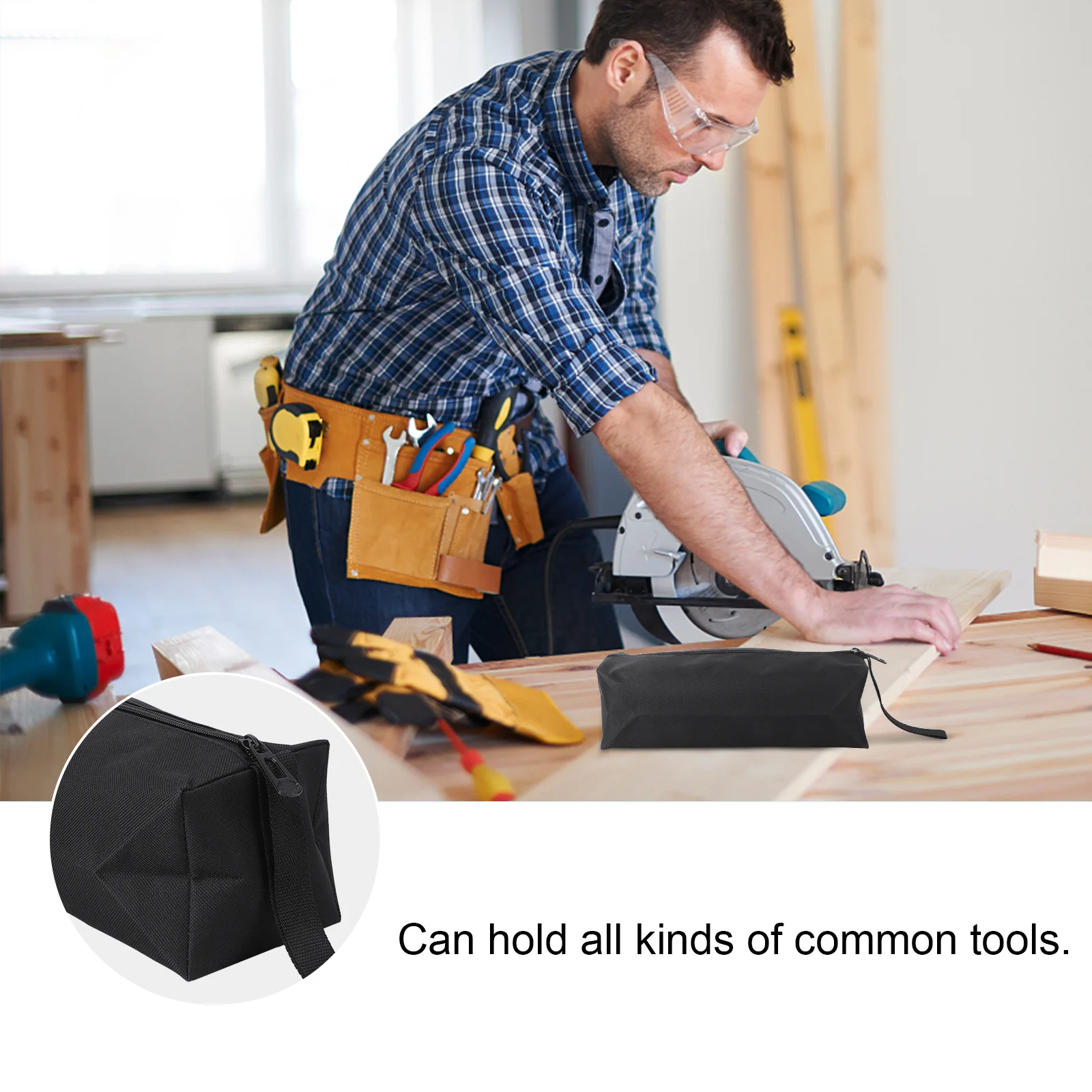 1Pc Waterproof Oxford Cloth Tool Bag Durable Large Capacity Storage Pouch Tools Organizer Four Colors Container
1Pc Waterproof Oxford Cloth Tool Bag Durable Large Capacity Storage Pouch Tools Organizer Four Colors Container