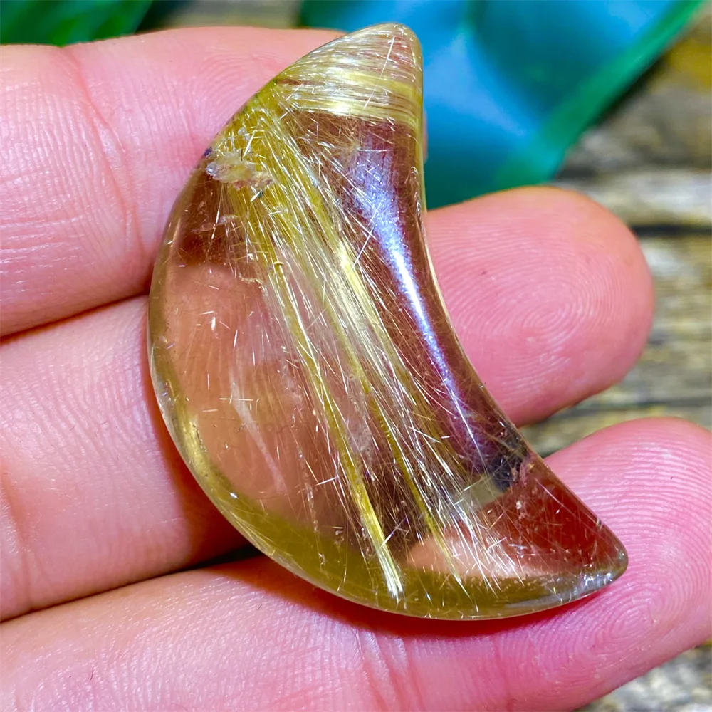 Natural Gold Rutilated Moon Quartz Crystal Healing Stones Specimen Home Crafts Living Decoration Gift Pendant Wicca
Natural Gold Rutilated Moon Quartz Crystal Healing Stones Specimen Home Crafts Living Decoration Gift Pendant Wicca