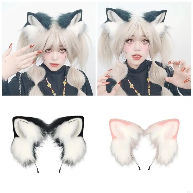 E15F Lovely Plush Animal Ear Headband for Halloween Cosplay Party with Soft and Realistic Designs for Adult and Teens Girl
E15F Lovely Plush Animal Ear Headband for Halloween Cosplay Party with Soft and Realistic Designs for Adult and Teens Girl