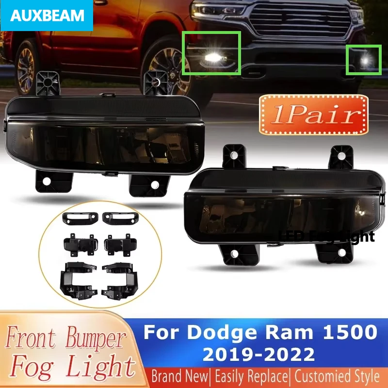For Dodge Ram 1500 2019-2022 LED Fog Light Assembly Front Bumper Driving Lamps Fog Light Fog Lamp Cover Car Accessories
For Dodge Ram 1500 2019-2022 LED Fog Light Assembly Front Bumper Driving Lamps Fog Light Fog Lamp Cover Car Accessories
