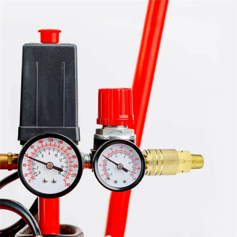 HHO-Air Hose Fittings 1/4-Inch NPT Quick Connect Kit Air Compressor Fittings With Universal Air Coupler
HHO-Air Hose Fittings 1/4-Inch NPT Quick Connect Kit Air Compressor Fittings With Universal Air Coupler