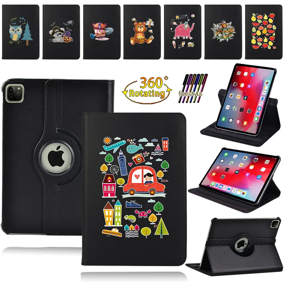 360 Degree Rotating Tablet Cover Case for Apple Ipad Air 1/2 9.7"/Air 3 10.5"/Air 4/Air 4 10.9" EVA Pattern Leather Flip Shell
360 Degree Rotating Tablet Cover Case for Apple Ipad Air 1/2 9.7"/Air 3 10.5"/Air 4/Air 4 10.9" EVA Pattern Leather Flip Shell