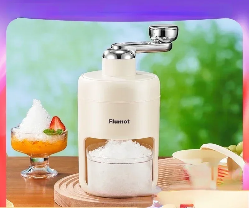 Portable Mini Hand-crank Ice Crusher Slush Machine for Home Use - Easy Ice Making A
Portable Mini Hand-crank Ice Crusher Slush Machine for Home Use - Easy Ice Making A