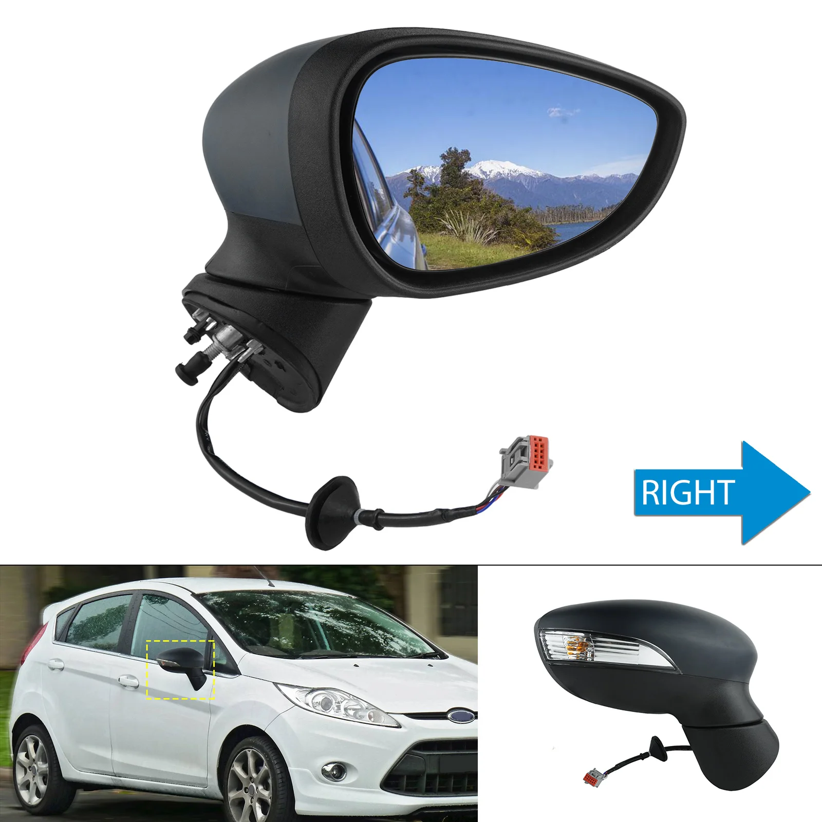 Для Ford Fiesta MK7 Hatch 2008-12 электрическое зеркало с подогревом, грунтованное
Для Ford Fiesta MK7 Hatch 2008-12 электрическое зеркало с подогревом, грунтованное