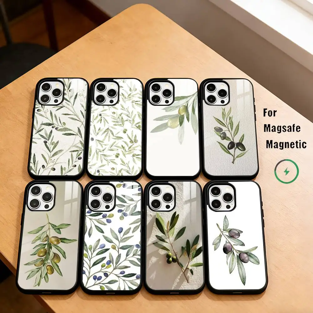 O-Olive Branch Phone Case For iPhone17,16,15,14,13,12,11 Plus,Pro Magnetic For Magsafe Wireless Charging
O-Olive Branch Phone Case For iPhone17,16,15,14,13,12,11 Plus,Pro Magnetic For Magsafe Wireless Charging