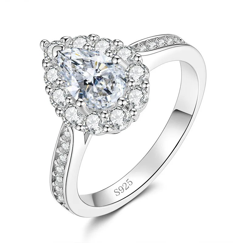 Apaison Luxury Sparkling 5x8mm 1 Carat Moissanite Women Wedding Ring - 925 Sterling Silver Anniversary Jewelry Gift-Size 5~9
Apaison Luxury Sparkling 5x8mm 1 Carat Moissanite Women Wedding Ring - 925 Sterling Silver Anniversary Jewelry Gift-Size 5~9
