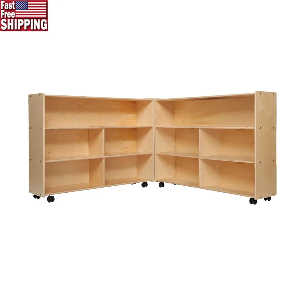 Extra Large Folding Mobile Storage Organizer Daycare Classroom Preschool Rolling Caster Unit with 10 Compartments and 4 Shelves
Extra Large Folding Mobile Storage Organizer Daycare Classroom Preschool Rolling Caster Unit with 10 Compartments and 4 Shelves