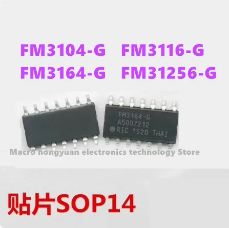 10adet New FM3104-G FM3116-G FM3164-G FM31256-GTR FRAM Ferroelectric Memory
10adet New FM3104-G FM3116-G FM3164-G FM31256-GTR FRAM Ferroelectric Memory