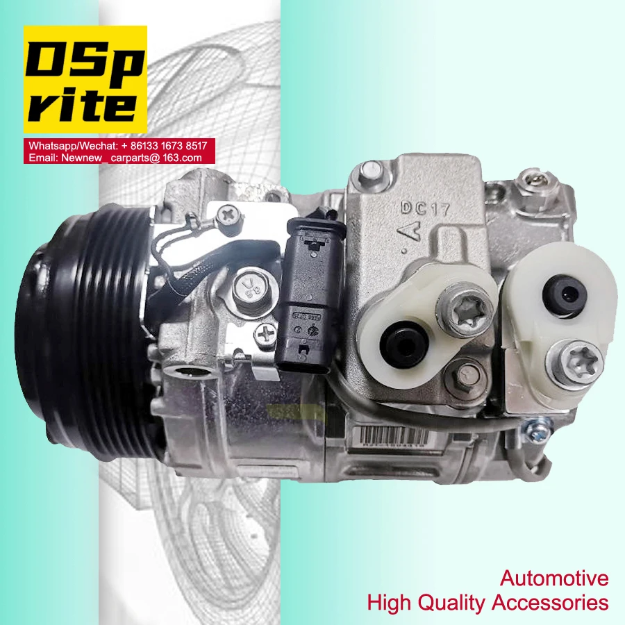 Auto AC Compressor 7SAS17C 7SBU16C GE447160-9753 GE4471609753 447250-0211 for Mercedes-benz C217 S500 W222 S63L X222 S500
Auto AC Compressor 7SAS17C 7SBU16C GE447160-9753 GE4471609753 447250-0211 for Mercedes-benz C217 S500 W222 S63L X222 S500