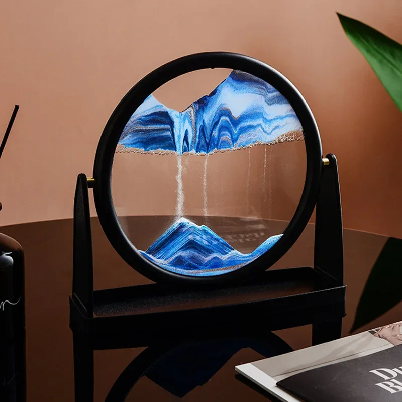3D Quicksand Painting Ornaments in Motion Display Nordic Style, Creative Glass Crafts, Flowing Sand Frame, Desktop Home Decor, 2
3D Quicksand Painting Ornaments in Motion Display Nordic Style, Creative Glass Crafts, Flowing Sand Frame, Desktop Home Decor, 2