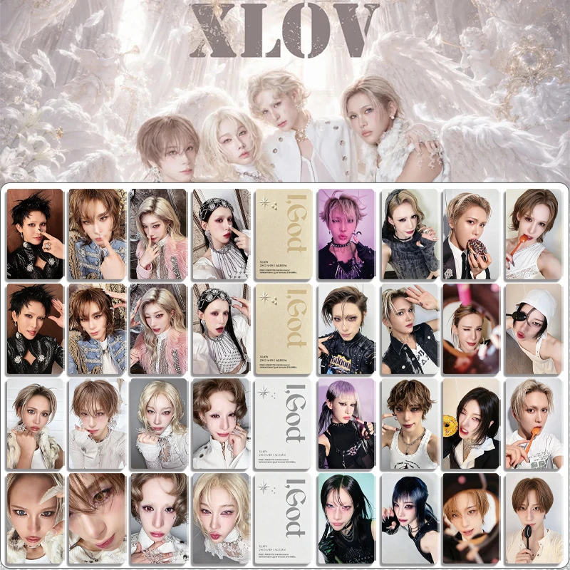 XLOV New Group KPOP "I, God" Album Card Flash Card Lucky Carter Dian Card LOMO Card Peripheral Gifts
XLOV New Group KPOP "I, God" Album Card Flash Card Lucky Carter Dian Card LOMO Card Peripheral Gifts