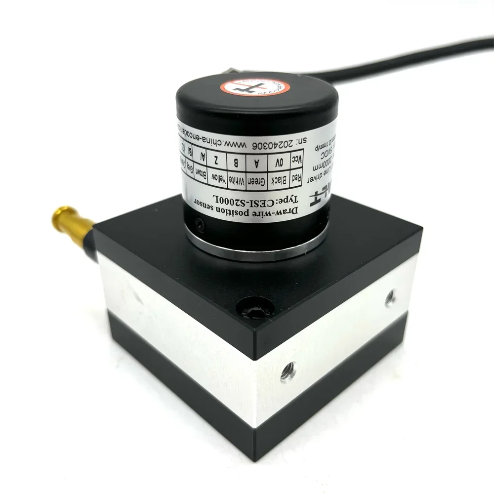 New In stockline driver output 2000mm draw wire encoder displacement sensor 2m CALT CESI-S2000L
New In stockline driver output 2000mm draw wire encoder displacement sensor 2m CALT CESI-S2000L