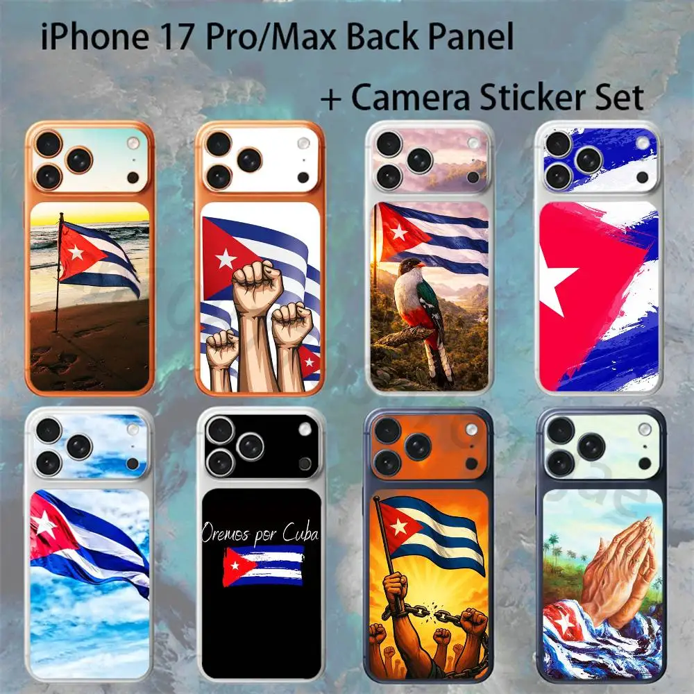 Cuba Flag Aesthetic For iPhone 17pro/proMax Full body Back Cover Decal Skin Colorful Rear Protective Sticker Film
Cuba Flag Aesthetic For iPhone 17pro/proMax Full body Back Cover Decal Skin Colorful Rear Protective Sticker Film