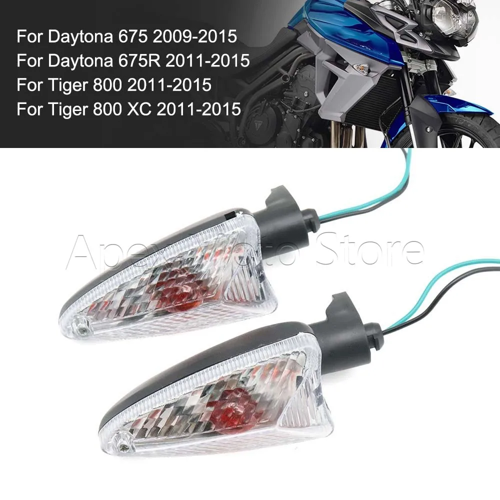 For Daytona 675 R 675R Tiger 800 XC Tiger 1050 2009-2015 2014 2013 2012 Motorcycle Front Rear Turn Signal Light Indicator Lamp
For Daytona 675 R 675R Tiger 800 XC Tiger 1050 2009-2015 2014 2013 2012 Motorcycle Front Rear Turn Signal Light Indicator Lamp