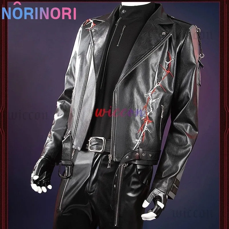 Кожаный костюм Sylus для косплея Game Love And Deepspace, парик Силуса, вечерние униформы для женщин и мужчин, одежда для ролевых игр на Хэллоуин 
Кожаный костюм Sylus для косплея Game Love And Deepspace, парик Силуса, вечерние униформы для женщин и мужчин, одежда для ролевых игр на Хэллоуин