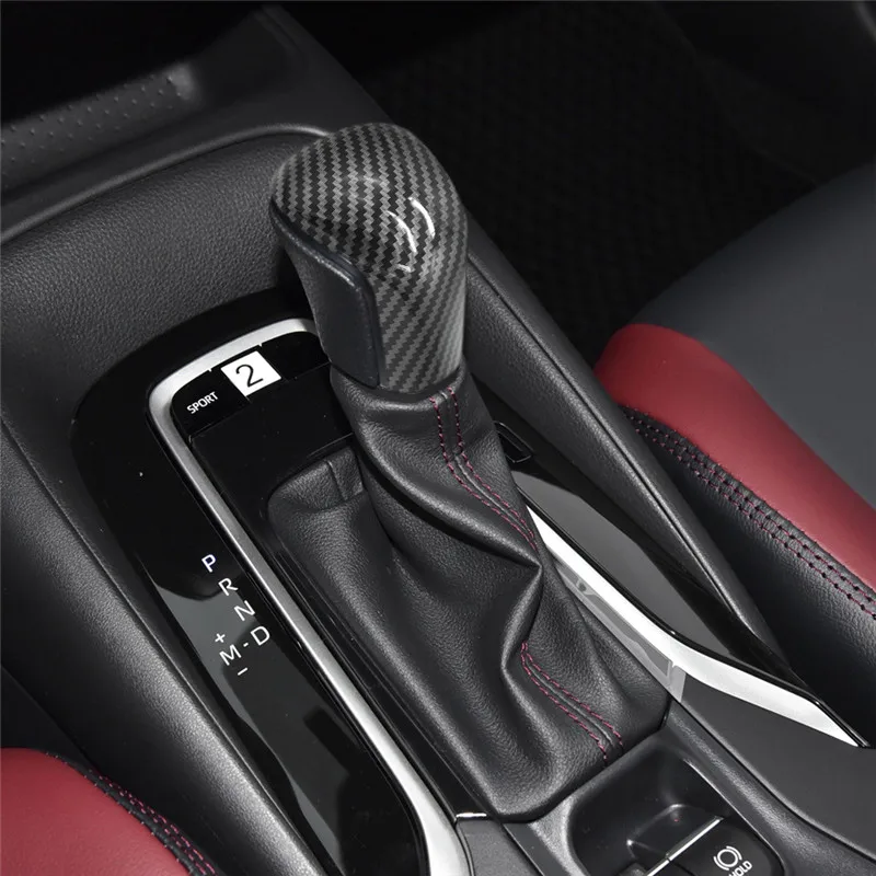 ABS Carbon Fiber Printing Plastic Gear Shift Knob Cover Trim, Compatible with for Toyota Camry 2018-2020 Avalon Corolla Hatchbac
ABS Carbon Fiber Printing Plastic Gear Shift Knob Cover Trim, Compatible with for Toyota Camry 2018-2020 Avalon Corolla Hatchbac