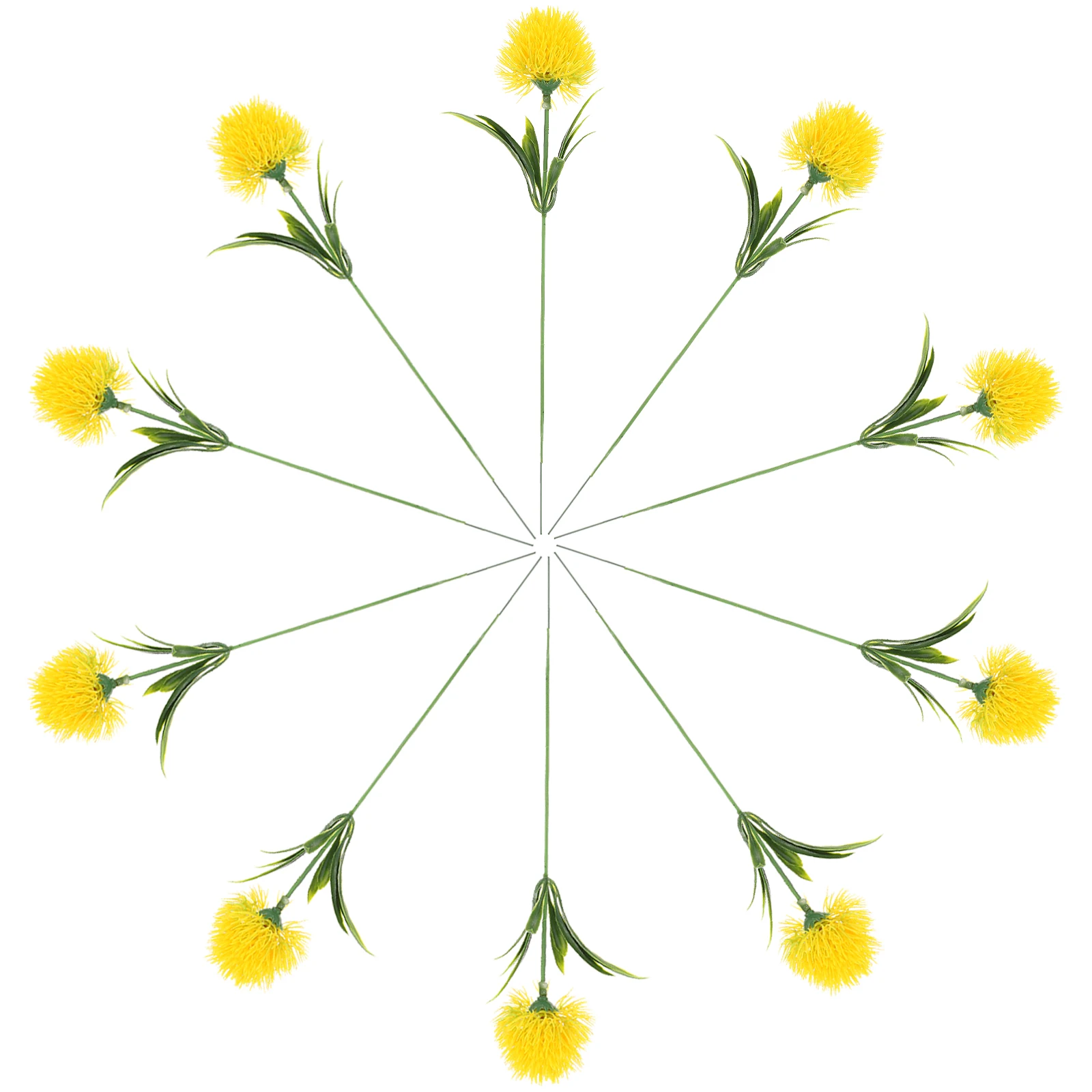 10Pcs Faux Dandelions Realistic Artificial Flowers Simulation Dandelion Decoration for Wedding Party Home Decor
10Pcs Faux Dandelions Realistic Artificial Flowers Simulation Dandelion Decoration for Wedding Party Home Decor