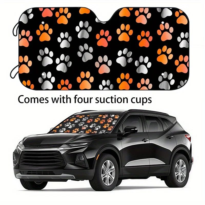 1pc Fun Car Sunshade With 2 Sizes To Choose, Ideal Holiday Gift For Your Vehicle – Keeps Your Car Cool And Prevents Interior Agi
1pc Fun Car Sunshade With 2 Sizes To Choose, Ideal Holiday Gift For Your Vehicle – Keeps Your Car Cool And Prevents Interior Agi