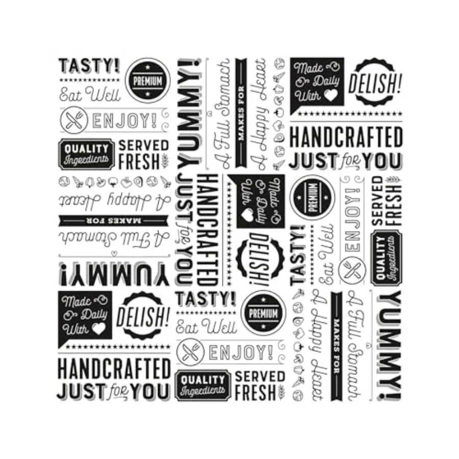 G.E.T. P-GT-1212-W Food Word Tet Grease-Resistant Food-Safe Wrap Paper, Deli Wrap, Clipper Mill 1000 Pieces
G.E.T. P-GT-1212-W Food Word Tet Grease-Resistant Food-Safe Wrap Paper, Deli Wrap, Clipper Mill 1000 Pieces