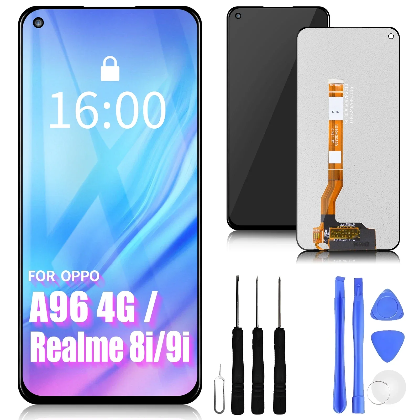 ЖК-дисплей 6,6 дюйма для OPPO Realme 8i Realme 9i LCD кодирующий преобразователь сенсорного экрана в сборе для A96 4G RMX3151 ЖК-дисплей запасные части
ЖК-дисплей 6,6 дюйма для OPPO Realme 8i Realme 9i LCD кодирующий преобразователь сенсорного экрана в сборе для A96 4G RMX3151 ЖК-дисплей запасные части