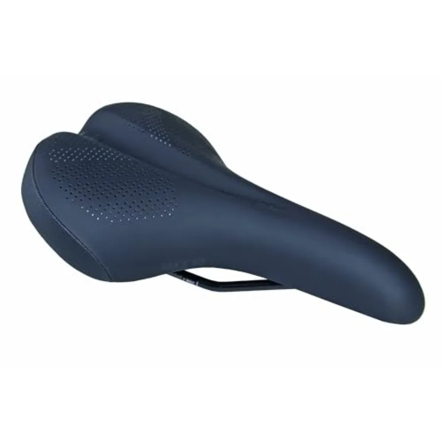 Comfort Bike Seat Saddle - Extra Wide - Plush Thick Padding - Contoured Shape (Steel Rail)
Comfort Bike Seat Saddle - Extra Wide - Plush Thick Padding - Contoured Shape (Steel Rail)