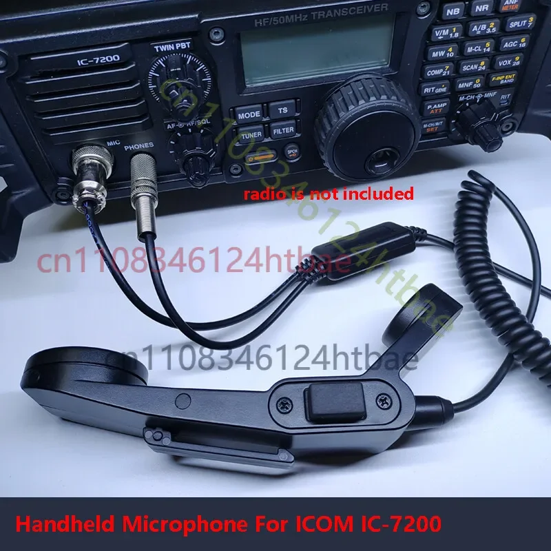 Handheld Microphone Emergency Communication Moving coil Mic For ICOM IC-7200
Handheld Microphone Emergency Communication Moving coil Mic For ICOM IC-7200