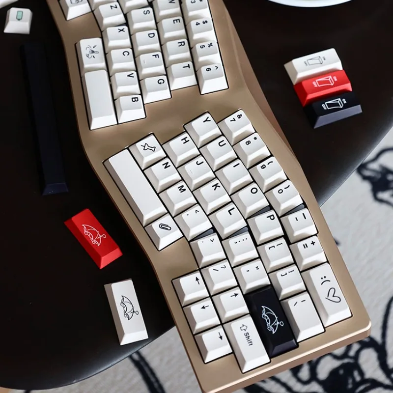 Механическая клавиатура Power 1% PBT, белая клавиатура с сублимационной печатью, 160 клавиш, вишневый профиль, индивидуальная клавиатура, аксессуары для игр, подарки
Механическая клавиатура Power 1% PBT, белая клавиатура с сублимационной печатью, 160 клавиш, вишневый профиль, индивидуальная клавиатура, аксессуары для игр, подарки