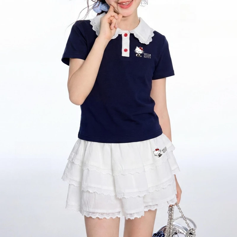 Summer Girls Sweet Preppy Skirt Set Cute Ruffle Trim Breathable Soft Cotton Casual Loose Fit Outfit for Kids Daily Wear Trendy
Summer Girls Sweet Preppy Skirt Set Cute Ruffle Trim Breathable Soft Cotton Casual Loose Fit Outfit for Kids Daily Wear Trendy
