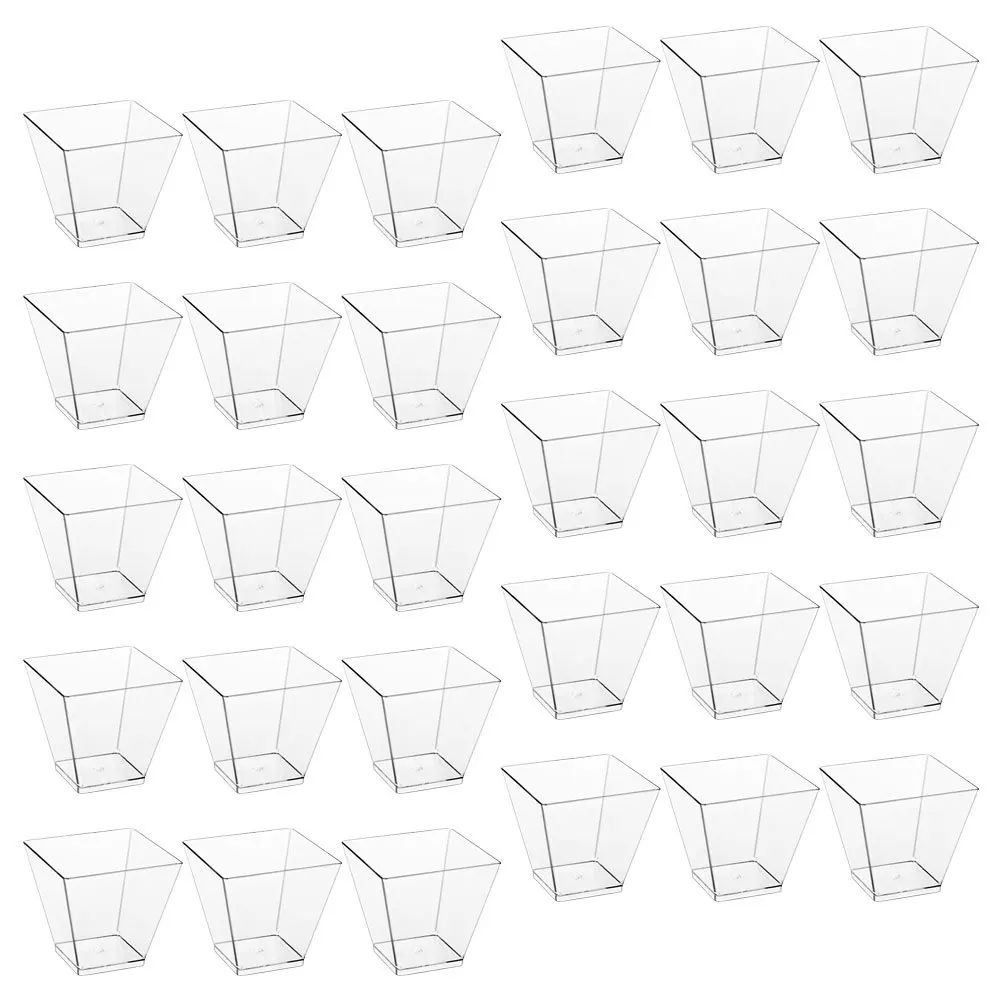 100Pcs Disposable Dessert Cups Transparent Trapezoid Pudding Mousse Holders for Party Ice Cream Yogurt Storage Solutions
100Pcs Disposable Dessert Cups Transparent Trapezoid Pudding Mousse Holders for Party Ice Cream Yogurt Storage Solutions