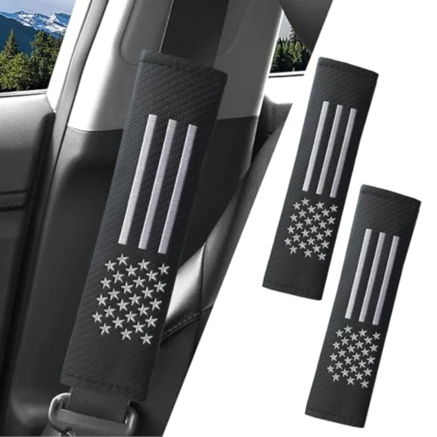 2PC Car Seat Belt Covers Pads, Seatbelt Strap Cover, Seat Belt Shoulder Strap Pads, Carbon Fiber Leather Car Interior Accessori
2PC Car Seat Belt Covers Pads, Seatbelt Strap Cover, Seat Belt Shoulder Strap Pads, Carbon Fiber Leather Car Interior Accessori