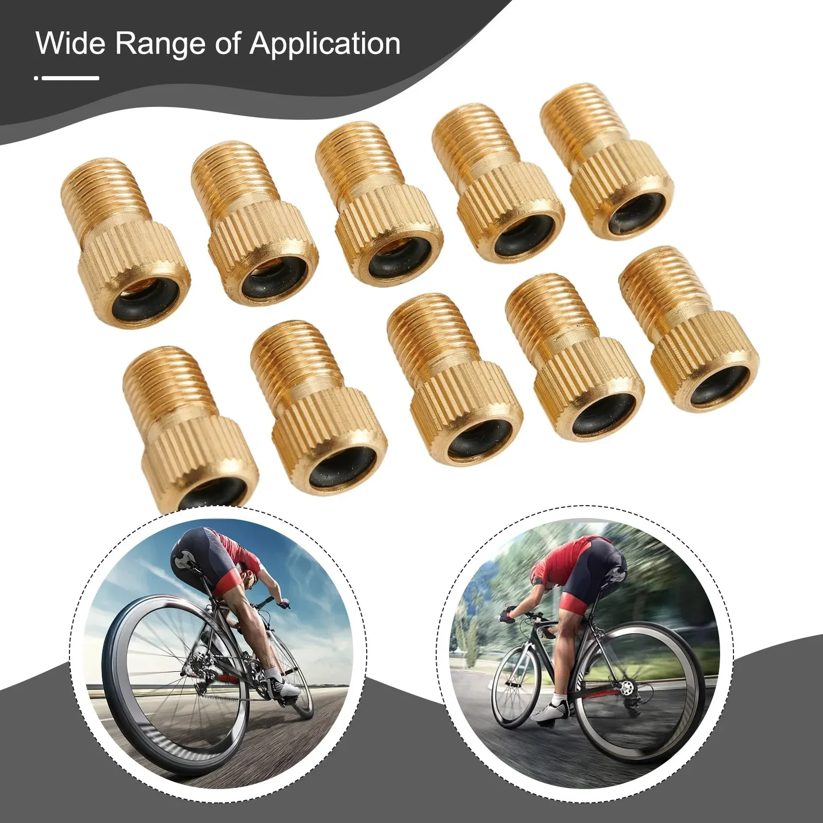 Enhance your bike's versatility with this practical bicycle valve adapter for French to Dunlop car valve (79 characters)
Enhance your bike's versatility with this practical bicycle valve adapter for French to Dunlop car valve (79 characters)