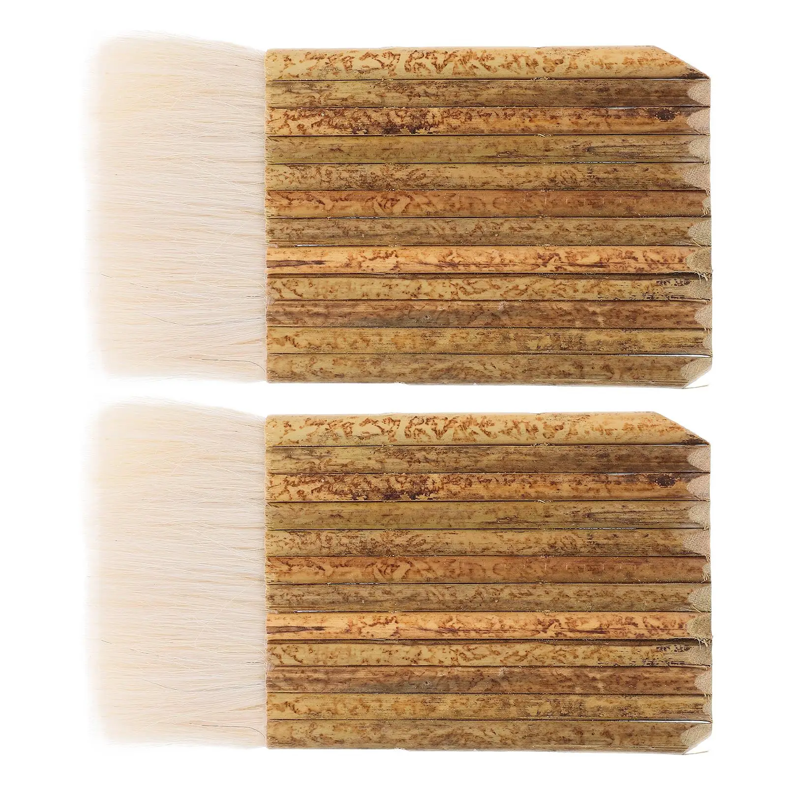 2pcs Soft Bristle Paint Brushes Bamboo Handle Hake Brush Watercolor Ceramic Glue Washer Craft Tools Wool Painting Drafting
2pcs Soft Bristle Paint Brushes Bamboo Handle Hake Brush Watercolor Ceramic Glue Washer Craft Tools Wool Painting Drafting