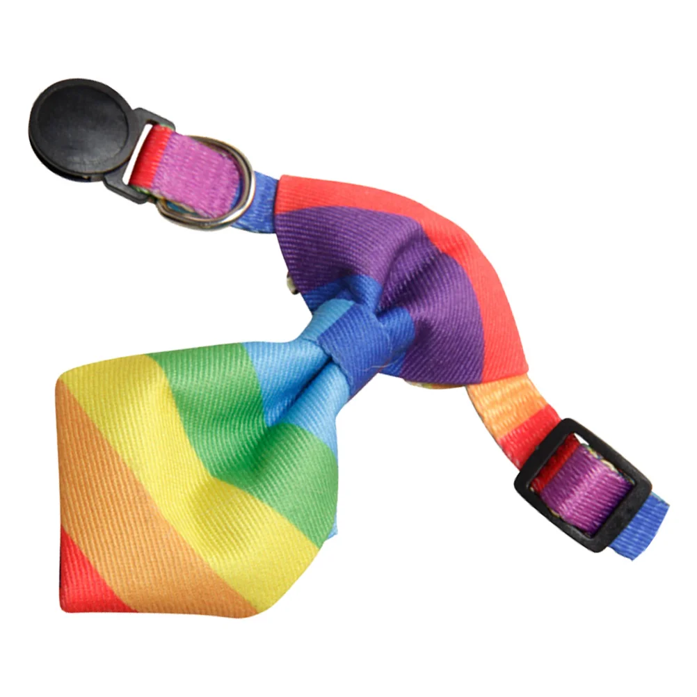 Rainbow Bowtie Collar Lightweight Adjustable Pet Cat Dog Collar Safety Buckle Cute Daily Wear Gathering Holiday Parties Pet
Rainbow Bowtie Collar Lightweight Adjustable Pet Cat Dog Collar Safety Buckle Cute Daily Wear Gathering Holiday Parties Pet