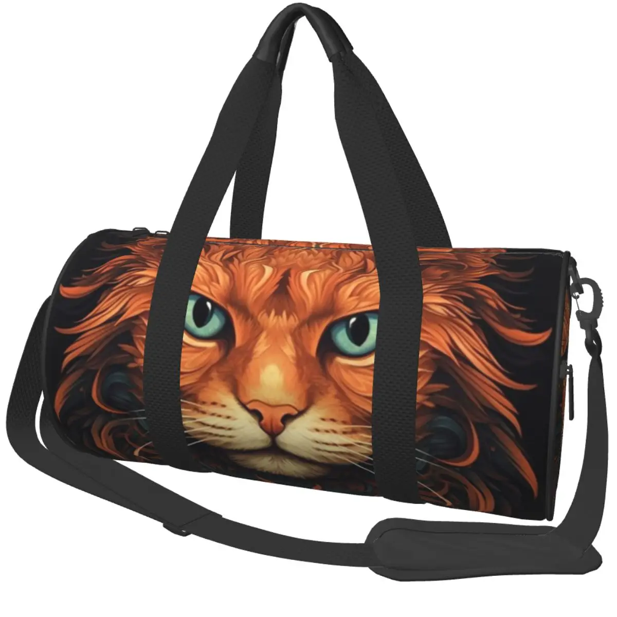 Cat With Blue Eyes Gym Bag animal Print Oxford Sports Bags Large Capacity Luggage Design Handbag Cute Fitness Bag For Men Women
Cat With Blue Eyes Gym Bag animal Print Oxford Sports Bags Large Capacity Luggage Design Handbag Cute Fitness Bag For Men Women