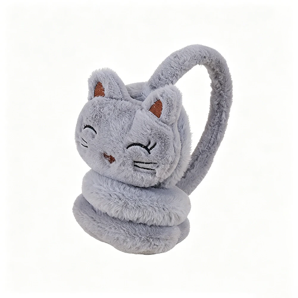 Headband Type Ear Covers Lovely Cartoon Cat Plush Warm Earmuffs Cold Wind Resistant Ear Protector
Headband Type Ear Covers Lovely Cartoon Cat Plush Warm Earmuffs Cold Wind Resistant Ear Protector