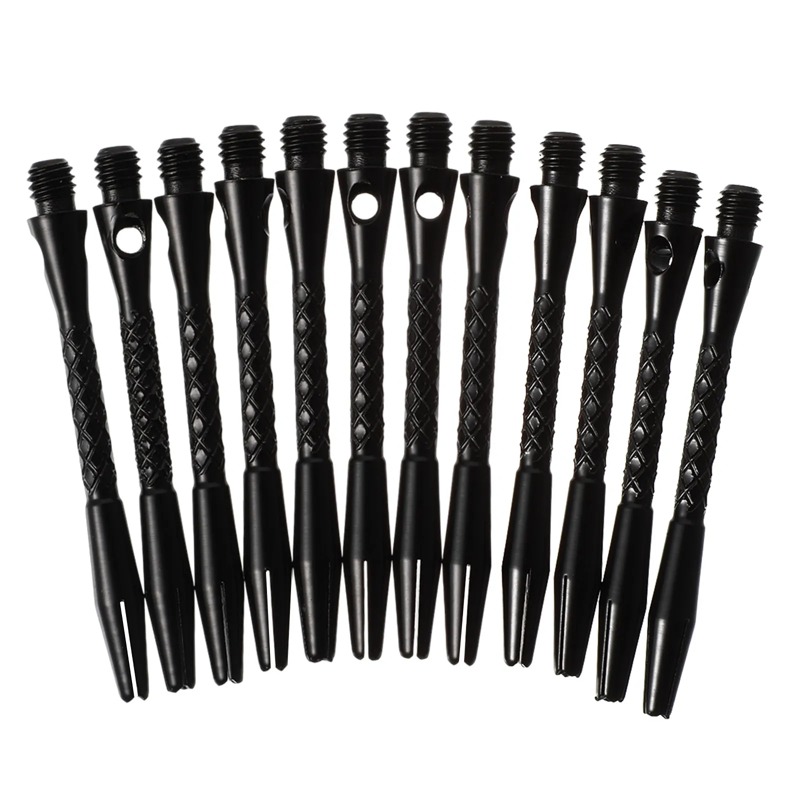 12Pcs Aluminium Alloy Dart Shafts Replacement Knurled Non-Slip Metal Shafts Standard Thread Shaft Stems for Game Accessories Use
12Pcs Aluminium Alloy Dart Shafts Replacement Knurled Non-Slip Metal Shafts Standard Thread Shaft Stems for Game Accessories Use